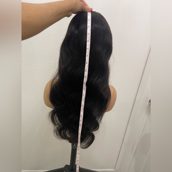 New! Unused! 26” 13x4 Full Frontal Body Wave Lace Front Wigs Human Hair Wig - Picture 7 of 13